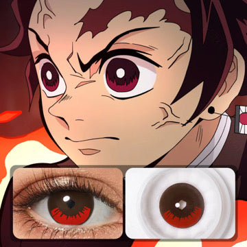 Kamado Tanijrou - Cosplay Colored Contact Lens
